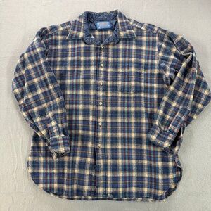 Vintage Pendleton Woolen Mills Shirt XL Men’s Button-Up Long Sleeve Made in USA